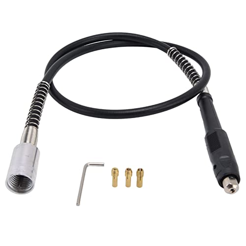 42 Zoll Flexible Bohrmaschine Verlängerungswelle, Flex Shaft Adapter Attachment Rotary Grinder Holzbearbeitungswerkzeug 42 Zoll Flexible Bohrmaschine Verlängerungswelle, Flex Shaft Adapter Attachment Rotary Grinder Holzbearbeitungswerkzeug von Walfront