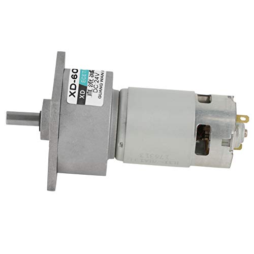 DC12V / 24V 35W Mini DC Getriebemotor Metall Geschwindigkeit einstellbar großen Drehmoment Motor CW/CCW(12 V 600 U/min) von Walfront