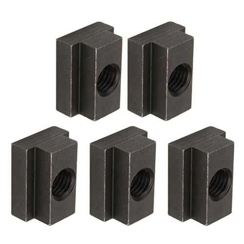 5 x T Slot Muttern M12 Gewinde Passform in Werkzeugblock in Maschine Werkzeug Tische, Schwarz-Oxid Finish 5 x T Slot Muttern M12 Gewinde Passform in Werkzeugblock in Maschine Werkzeug Tische, Schwarz-Oxid Finish von Walfront