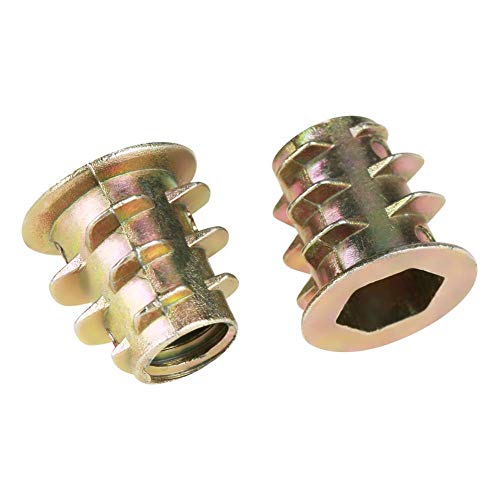 50 stücke M5 × 10mm Sechskantmutter Hex Antriebskopf Mutter Gewinde Zink-legierung Möbel Für Holz Einsatz Gewinde Schnittstelle Schrauben 50 stücke M5 × 10mm Sechskantmutter Hex Antriebskopf Mutter Gewinde Zink-legierung Möbel Für Holz Einsatz Gewinde Schnittstelle Schrauben von Walfront