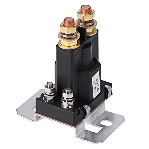 500A DC 12V Hohe Strom Solenoid Auto Starter Relais 12V 4 Pin SPST Schütz Doppel Batterien Trennschalter Isolator Control EIN/Aus Schalter von Walfront