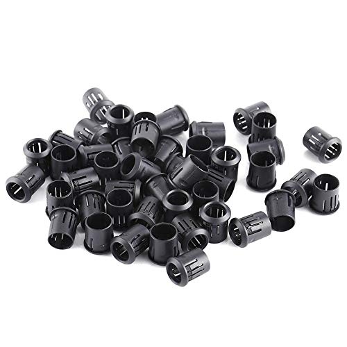 50Pcs LED Halter Nylon schwarz Lampen Einfaßungs Dioden Halter Klipp Lünette Befestigung Verkleidungs Anzeigen für LEDs 3mm 5mm 8mm 10mm(10mm) von Walfront