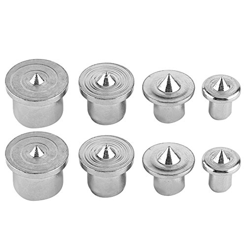 8 Stücke Holz Dübel Zapfen Zentren Set Bohrer Dübel Zentrum Punkte Pins 6mm 8mm 10mm 13mm(Fest) von Walfront