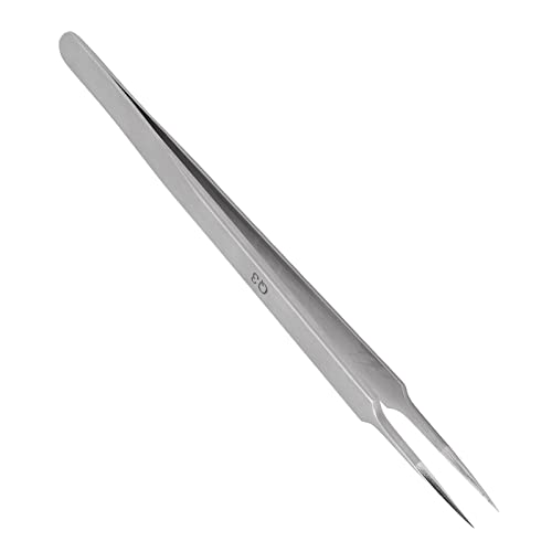 BET‑Q3 Edelstahlpinzette Extra Scharfe Craft Pinzette Hochpräzises Mikroskopwerkzeug Antistatisch 160 Mm / 6,3 Zoll BET‑Q3 Edelstahlpinzette Extra Scharfe Craft Pinzette Hochpräzises Mikroskopwerkzeug Antistatisch 160 Mm / 6,3 Zoll von Walfront