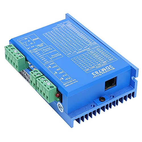 DC 24-60V Stepper Motor Driver, 3 Phasen Schrittmotor Treiber Controller, 3DM683 Stepper Driver Modul, Industrie Schrittmotor für 3D Printer Drucker/CNC von Walfront
