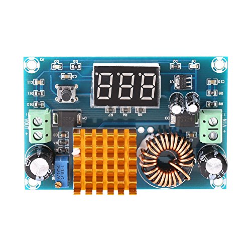 DC Spannungsregler Step Up Boost Modul Converter Netzteil 3-35V bis 5V-45V 5A mit LED Display von Walfront