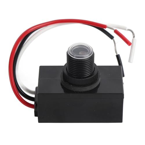 Dämmerung Zum Dawn Photocell Sensor Lichtsteuerschalter für Outdoor -Lichter Dämmerung mit IP65 Proof Level Kompatibel mit LED -Halogenfluoreszenzlampen von Walfront