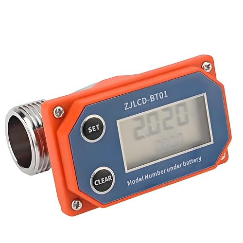 Digitaler Wasserzähler Edelstahl Durchflusssensor Säure Alkali beständiger Wassermengenzähler Wasseruhr für Gartenschlauch Bewässerung von Ackerland von Walfront