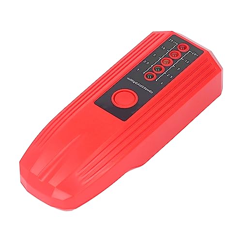 EMF-Messgerät Magnetfeld-EMF-Messgerät, Magnetfelddetektor Detektor Elektromagnetischer Strahlungstester mit 5 LED-Anzeige (Rot) von Walfront