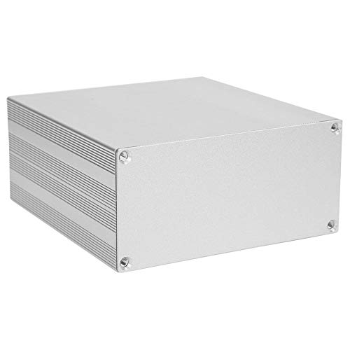 Gehäusekoffer 68x145x150mm Aluminium Projektbox Silber Gehäuse Schale für DIY GPS Analyzer HIFI Verstärker von Walfront