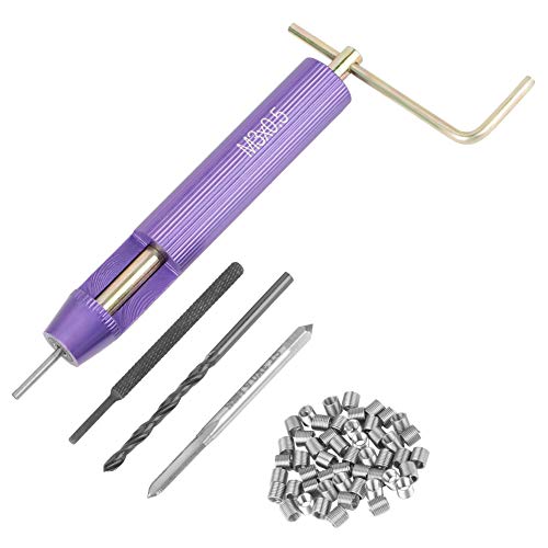 Helical Insert Kit Threaded M3 Kit M3 Thread Repair Kit Insert Edelstahl für Teile, die Häufig Entfernt Werden Müssen (50 Stück) von Walfront
