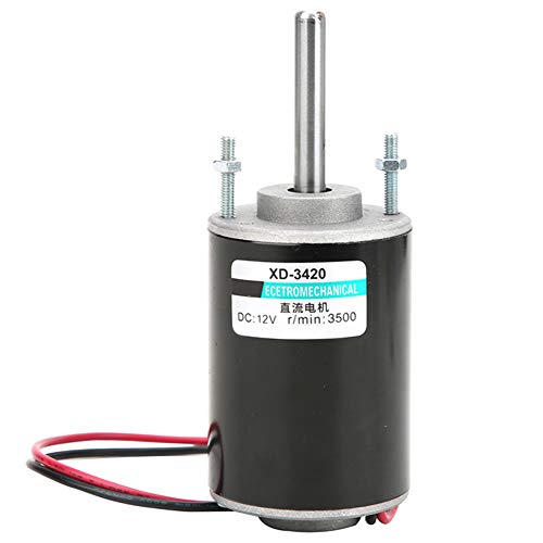 High Speed Einstellbare Elektrische Getriebemotor Gleichstrom Permanent Magnet Reversible Low Noise für DIY Generator XD-3420 12 V/24 V 30 Watt CW/CCW(12v) von Walfront