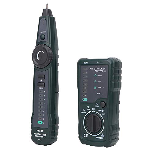 Kabelsucher, Walfront FY868 Multifunktions Draht Tester, RJ11 LAN Kabel Tracker von Walfront