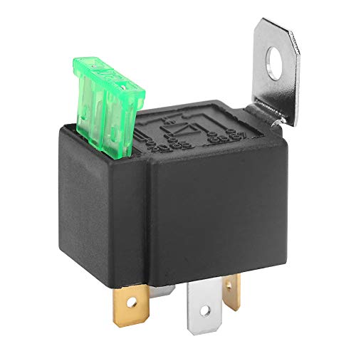 LED Blinkrelais DC 12V 4 Pin Blinker Relais Elektronisches Flasher Relay mit Halterung für Auto Motorrad LED Blinker Glühlampe Hyper Blinken von Walfront