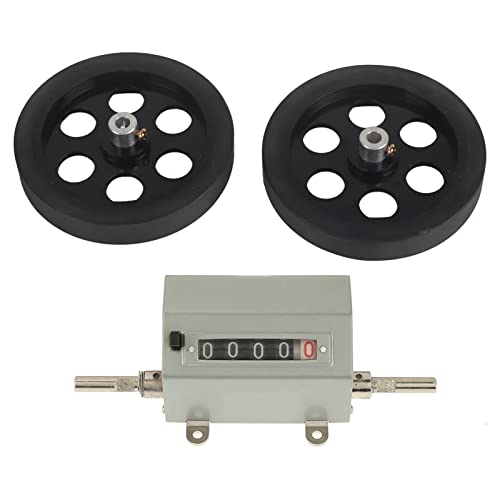 Längenzähler mit Rollenrad 5-stelliger Meterzähler 0-9999.9 Rollenzähler zur Längenmessung Längenzähler mit Rollenrad 5-stelliger Meterzähler 0-9999.9 Rollenzähler zur Längenmessung von Walfront