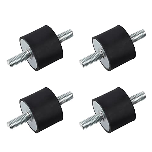 M10 40x30 Gasstoßdämpfer Gummimotorhalterungen Silentblock M10 für Anti-Vibrations-Gummihalterung Stoßdämpfer von Walfront