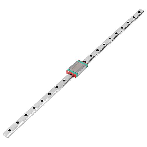 MGN12H Mini Lineare Schienenführung, 250/300/400/500 / 550mm Linear Schiebe Gide mit MGN12H Carriage Block für DIY Drucker und CNC-Maschine(500mm) von Walfront