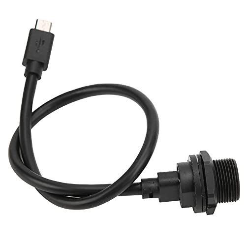 Micro USB Mount Buchse/Stecker Unterputz Schraubverschluss Wasserdichter USB-Anschluss E10MC - TF - F/MC - A - M.(0.3M) von Walfront
