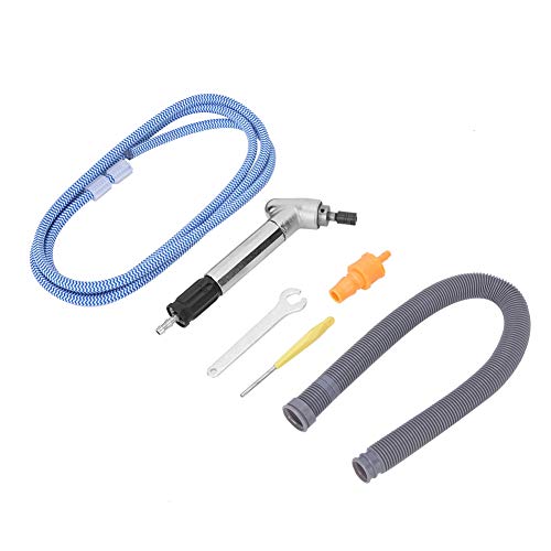 Pneumatischer Schleifstift Air Micro Die Grinder Kit, 120-Grad-Winkelschleifer Biegekopf Pneumatischer Winkelschleifer, 52500 U/min von Walfront