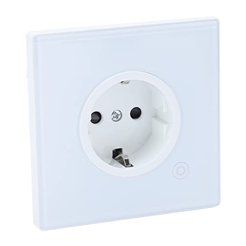 Smart Socket Remote Monitoring Timing Wall Outlet For Home Automation 16A Weißer EU-Stecker 95-245V(für ZigBee) von Walfront