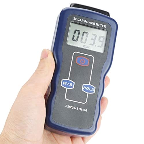 Solar Power Meter SM206 Digital Solar Power Meter Sonnenlichtmessgerät für Strahlungsmessgeräte Solar Power Strahlungsmessgerät Solar Power Meter SM206 Digital Solar Power Meter Sonnenlichtmessgerät für Strahlungsmessgeräte Solar Power Strahlungsmessgerät von Walfront