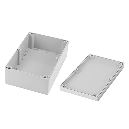 Staubdichter Elektrischer Anschlusskasten, 250 Mm Länge, Kunststoff-Elektrokasten, DIY-Anschlusskasten, Kunststoff-Projektgehäuse, 9 X 5,9 X 3,3 Zoll von Walfront
