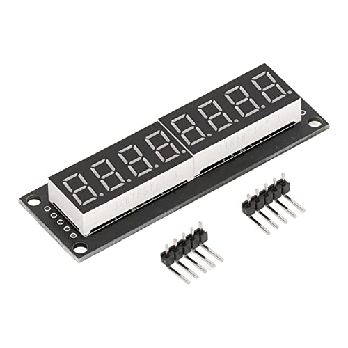 TM1637 8-stelliges 7-Segment-Anzeigemodul LED-Digitalanzeigeröhre Plug-and-Play-LED-Nummernanzeige von Walfront