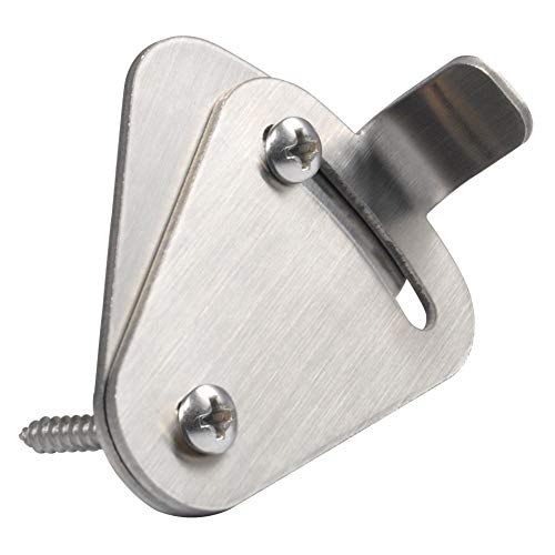 Schiebe Türschloss Holz Barn Door Latch Sperre Privatsphäre Sperre Flush-Mount Edelstahl Scheune Schiebetür Gate Lock Verriegelungen Hardware Quick Easy Install von Walfront