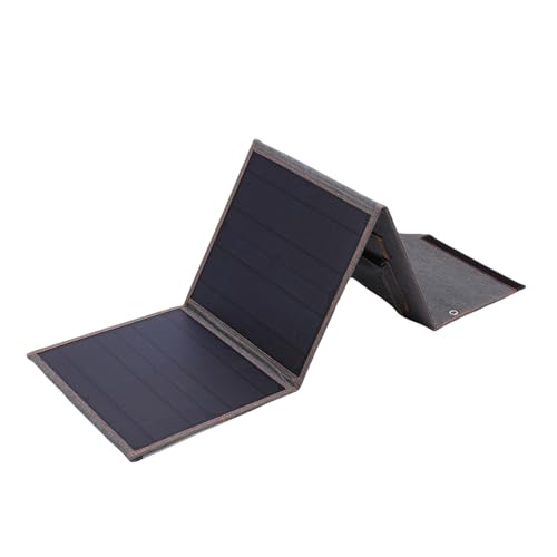 Walfront 100W Faltbares Solarpanel -Ladegerät mit Controller für USB A Typ C DC5521 Ausgang, IP65 Water Proof Solar Panel Lading für Camping -Wanderungen von Walfront