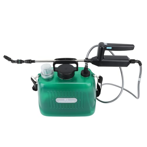 Walfront 2,1 Gallone Electric Sprayer Automatikbetrieb Zum Wiederaufladbaren Sprühgerät für Garten/Rasen ABS -Material (Green) von Walfront