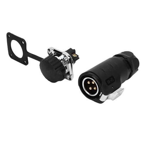 Walfront 25a Wassersicherer Luftfahrtanschluss Feststoff Messing 4 Pin Quadratflansch -Steckdose Schnellinsertion und Entfernung für Mechanische Automarine Walfront 25a Wassersicherer Luftfahrtanschluss Feststoff Messing 4 Pin Quadratflansch -Steckdose Schnellinsertion und Entfernung für Mechanische Automarine von Walfront