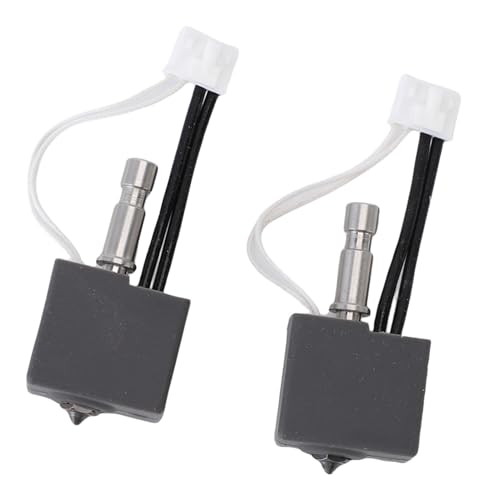 Walfront 2PCS 0,4mm Extruder Hotend Düse Gehärtete Stahl Kit für S1 3D-Drucker, 200K Therm Istor Hoch Temperatur Kompatibilität für PLA PETG TPU ABS ASA Walfront 2PCS 0,4mm Extruder Hotend Düse Gehärtete Stahl Kit für S1 3D-Drucker, 200K Therm Istor Hoch Temperatur Kompatibilität für PLA PETG TPU ABS ASA von Walfront