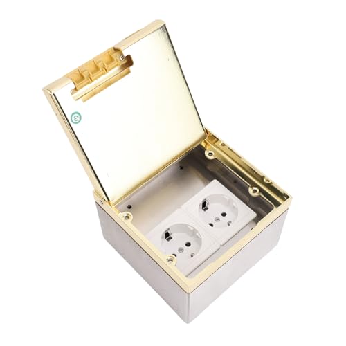Walfront 4000 W, Goldene Einbausteckdose, 45 Typ 2, Verdeckte Steckdose für Büro, Haushalt, Hotel, Schule, Eingebettete Installation, Vollständig Versiegelte Struktur Walfront 4000 W, Goldene Einbausteckdose, 45 Typ 2, Verdeckte Steckdose für Büro, Haushalt, Hotel, Schule, Eingebettete Installation, Vollständig Versiegelte Struktur von Walfront