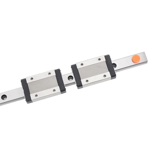 Walfront 600 -mm -Lineare Schleife mit 2 Schieberblöcken für 3D -Drucker -CNC -Graveur, Lineare Schieberschiene, Gekrümmtes Design für Niedrige Rauschen, Hohe Starrheit und Genauigkeit von Walfront