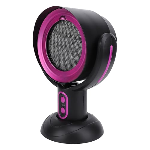 Walfront Abnehmbare Filterölkasten Wieder Aufladbare Desktop -Reichweite mit 2 Geschwindigkeitswind Zum Elektrischen Kochen, Tragbarer Küchenabluftlüfter für BBQ Hot Pot (violett) von Walfront