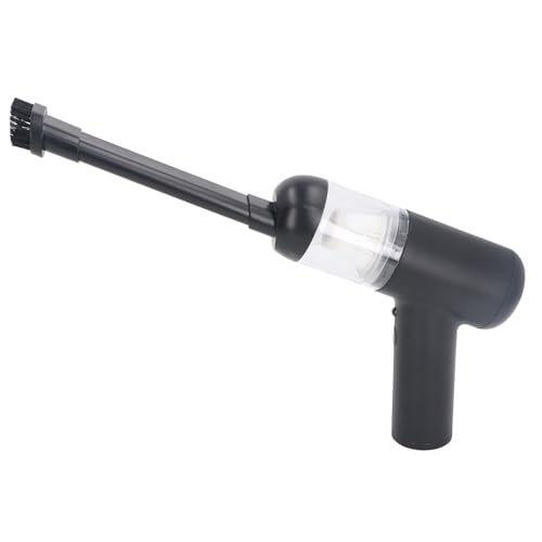 Walfront Autostaubsauger mit Hoher Saugkraft, Tragbarer Mini-Staubsauger mit 4 Bürsten, Einfache Entsorgung, Integriertes Blaues Licht, Lange Akkulaufzeit, Effizienter Filter, Schnelles von Walfront