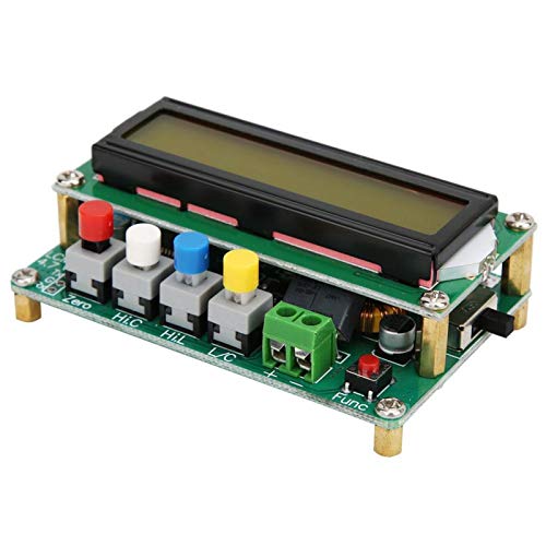 Walfront Digital LCD Hohe Präzision Induktivität Kapazität Power Meter Module 1pF ~ 1uF 1uH ~ 100H Digitales Induktivitätskapazitätsmessgerät mit hoher Genauigkeit von Walfront