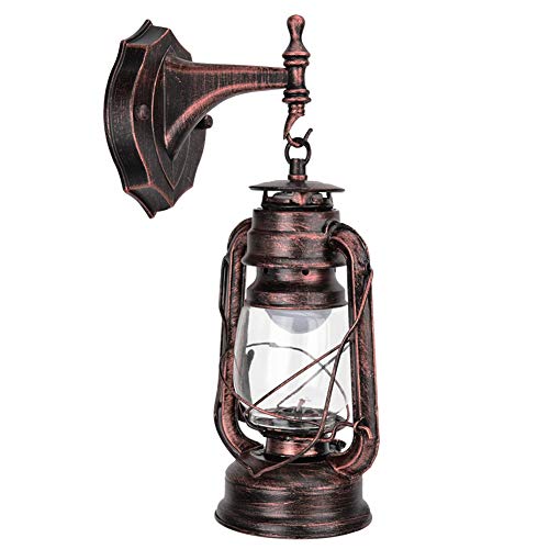 Walfront Eisenwandlampe Im Retro -Stil für Braune Riegel, Leichte Vintage -Applikationen (Rötliche Bronzefarbe) von Walfront