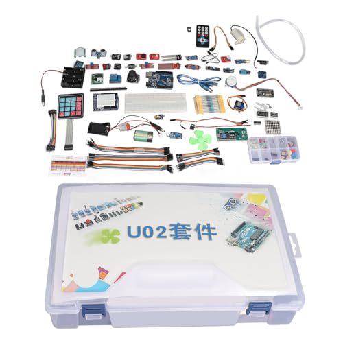 Walfront Entwicklungsboard-Basis-Lernkit, Mainboard-Sensor-Starter-IoT-Kit für die Programmierung, Mega R3 Project Ultimate Starter Kit mit Tutorial Walfront Entwicklungsboard-Basis-Lernkit, Mainboard-Sensor-Starter-IoT-Kit für die Programmierung, Mega R3 Project Ultimate Starter Kit mit Tutorial von Walfront