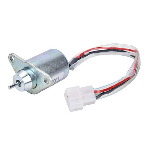 Walfront Kraftstoffabschaltmagnet 1503es-12s5suc5s Abschluss des Abschaltdown-Magnetventils 12V Baggerzubehör für das Herunterfahren von Magnet von Walfront