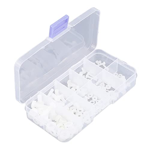 Walfront Nylon -Schraubmutter -Waschmaschine Sortiment Kit Schrauben Schrauben Muttern Waschmaschinen -Sortiment -Kit mit Kunststoffbox für Elektrische und Mechanische Hardware 150pcs M2 Walfront Nylon -Schraubmutter -Waschmaschine Sortiment Kit Schrauben Schrauben Muttern Waschmaschinen -Sortiment -Kit mit Kunststoffbox für Elektrische und Mechanische Hardware 150pcs M2 von Walfront