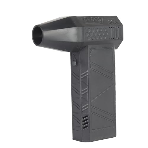 Walfront Ohrhörer von 130.000 U/Min Starker Handflugzeug -Jetventilator Windstaubgebläse für Autoreinigungsauto, Bauchmuskeln Schwarz (BLACK) von Walfront