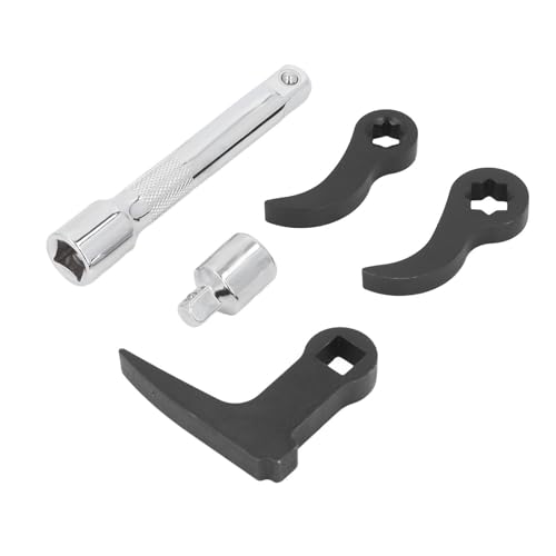 Walfront Pry -Stangenschlüssel -Adapter -Kopf -Wellenentfernungswerkzeug Adapter -Kopfwerkzeug für das Aufheben von 1/2 und 3/8 Sterne 1/2 Quadratl -Typ 3 X Halbwellenentfernungstools Walfront Pry -Stangenschlüssel -Adapter -Kopf -Wellenentfernungswerkzeug Adapter -Kopfwerkzeug für das Aufheben von 1/2 und 3/8 Sterne 1/2 Quadratl -Typ 3 X Halbwellenentfernungstools von Walfront