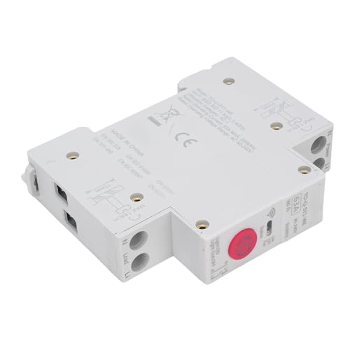 Walfront Smart Power Messer WiFi Circuit Breaker Energy Monitor Fernbedienung 63A für das für die Apartmentfabrik Geeignete Home Energy Management von Walfront