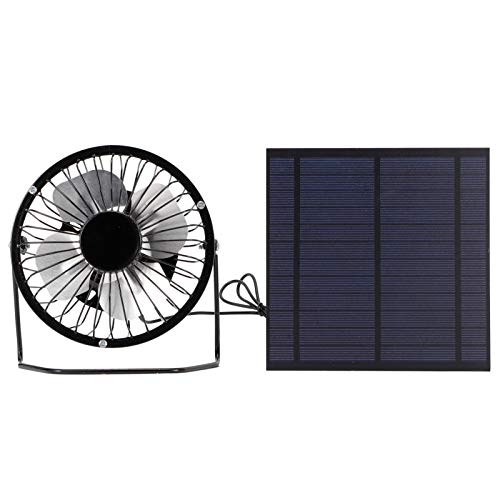 Walfront Solar Ventilator 5W Mini Tragbarem Lüfter mit Solarpanel, Photovoltaik Solarmodul Ventilator Solarbetrieben Set für Gewächshäuser Walfront Solar Ventilator 5W Mini Tragbarem Lüfter mit Solarpanel, Photovoltaik Solarmodul Ventilator Solarbetrieben Set für Gewächshäuser von Walfront