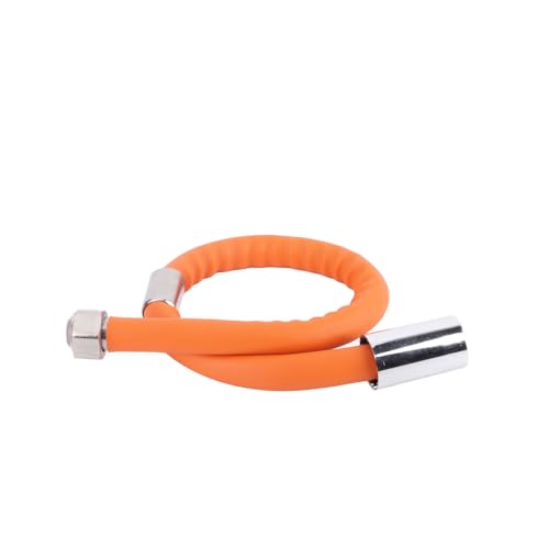 Walfront Wasserhahnverlängerungsschlauch Biegsam Spritzsicher 360 Grad Rotation für Küchenspüle Universal G1/2 Grenzfläche Silikon (Große Größe) von Walfront