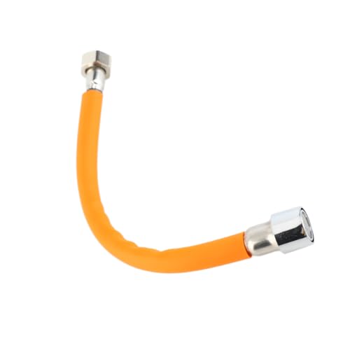 Walfront Wasserhahnverlängerungsschlauch Biegsam Spritzsicher 360 Grad Rotation für Küchenspüle Universal G1/2 Grenzfläche Silikon (Mittelgroß) von Walfront