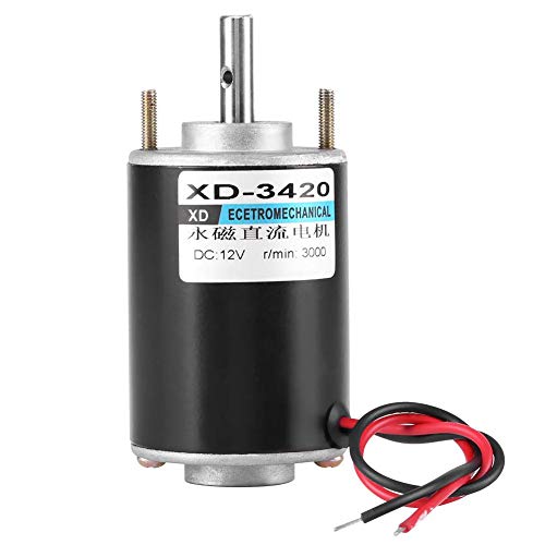 XD-3420 12 V/24 V 30 Watt CW/CCW Elektrische Getriebemotor Permanent Magnet DC Motor Reversible High Speed ​​Low Noise für DIY Generator(12V) von Walfront