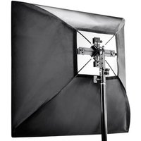 Walimex Set 4f. Blitzhalter inkl. Softbox 60x60cm 18655 Blitzhalterung von Walimex