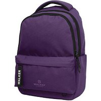 Walker Schulrucksack Classic Alpha Kunstfaser lila von Walker